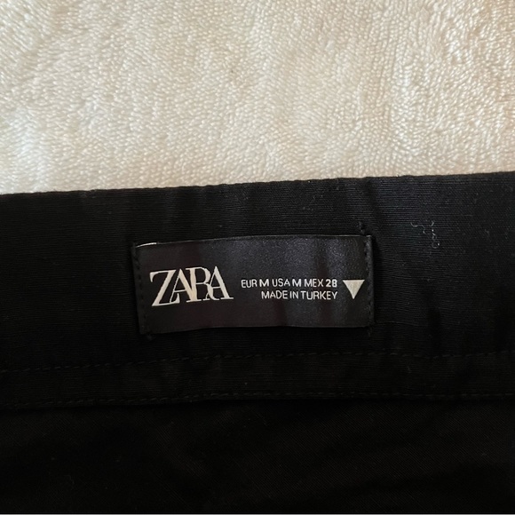 Zara Linen Blend Mini Skirt - Picture 8 of 8